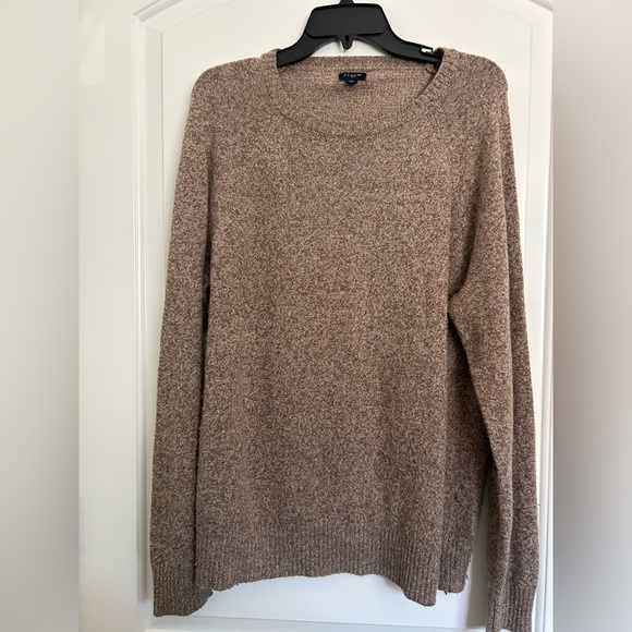 J. Crew Supersoft lambswool-blend crewneck sweater men’s size large fall preppy - Picture 5 of 13